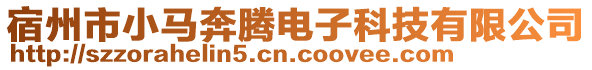 宿州市小马奔腾电子科技有限公司