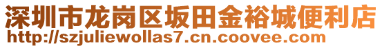 深圳市龍崗區(qū)坂田金裕城便利店