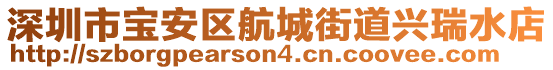 深圳市宝安区航城街道兴瑞水店