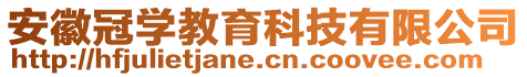 安徽冠学教育科技有限公司