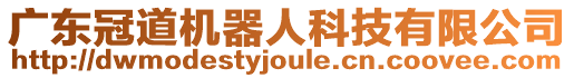 廣東冠道機(jī)器人科技有限公司