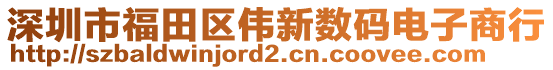 深圳市福田區(qū)偉新數(shù)碼電子商行