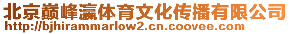 北京巔峰瀛體育文化傳播有限公司