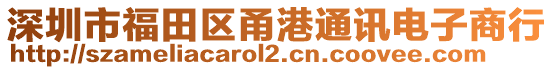 深圳市福田區(qū)甬港通訊電子商行