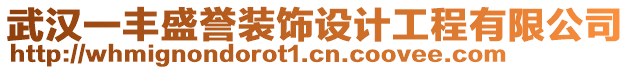 武漢一豐盛譽裝飾設(shè)計工程有限公司