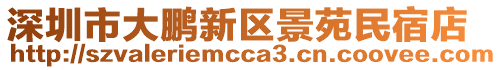 深圳市大鵬新區(qū)景苑民宿店