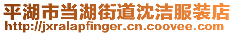 平湖市當(dāng)湖街道沈潔服裝店