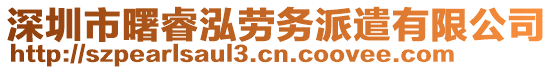 深圳市曙睿泓勞務(wù)派遣有限公司