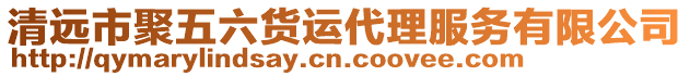 清遠(yuǎn)市聚五六貨運(yùn)代理服務(wù)有限公司