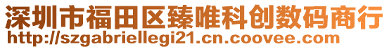 深圳市福田區(qū)臻唯科創(chuàng)數(shù)碼商行