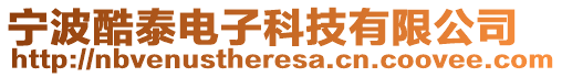 宁波酷泰电子科技有限公司