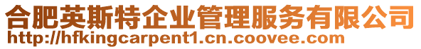 合肥英斯特企業(yè)管理服務(wù)有限公司