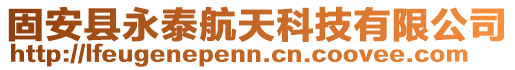 固安县永泰航天科技有限公司