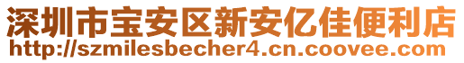 深圳市寶安區(qū)新安億佳便利店