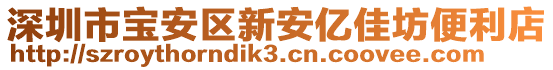 深圳市寶安區(qū)新安億佳坊便利店