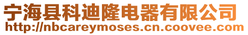 寧海縣科迪隆電器有限公司