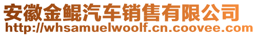 安徽金鯤汽車銷售有限公司