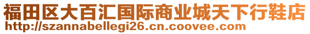 福田区大百汇国际商业城天下行鞋店