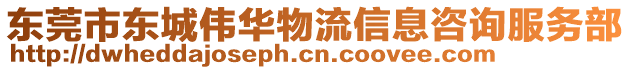 東莞市東城偉華物流信息咨詢服務(wù)部