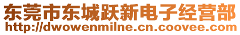 東莞市東城躍新電子經營部