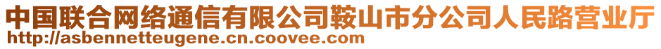 中國聯(lián)合網(wǎng)絡(luò)通信有限公司鞍山市分公司人民路營業(yè)廳