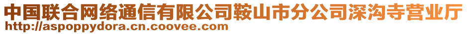 中國聯(lián)合網(wǎng)絡(luò)通信有限公司鞍山市分公司深溝寺營業(yè)廳