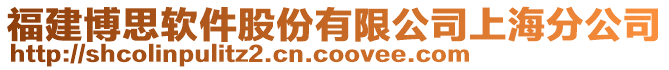 福建博思軟件股份有限公司上海分公司