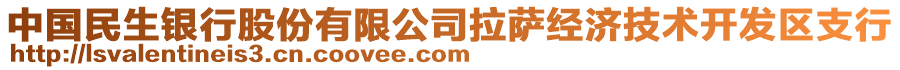 中國民生銀行股份有限公司拉薩經(jīng)濟技術(shù)開發(fā)區(qū)支行