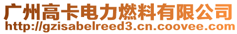 广州高卡电力燃料有限公司