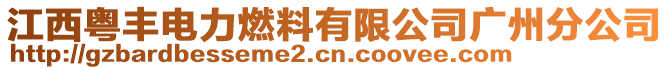 江西粤丰电力燃料有限公司广州分公司