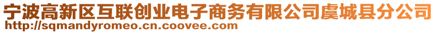 宁波高新区互联创业电子商务有限公司虞城县分公司