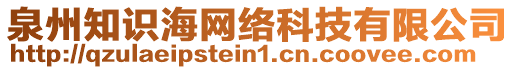 泉州知識(shí)海網(wǎng)絡(luò)科技有限公司