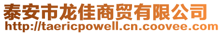 泰安市龍佳商貿(mào)有限公司