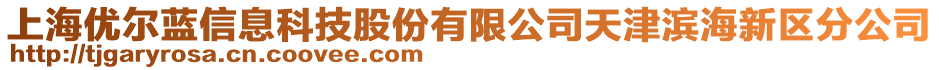 上海優(yōu)爾藍(lán)信息科技股份有限公司天津?yàn)I海新區(qū)分公司