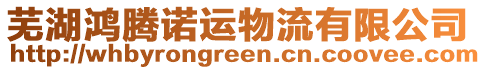 芜湖鸿腾诺运物流有限公司