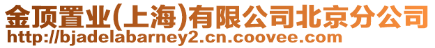 金頂置業(yè)(上海)有限公司北京分公司