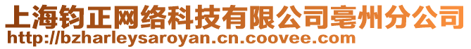 上海鈞正網(wǎng)絡(luò)科技有限公司亳州分公司