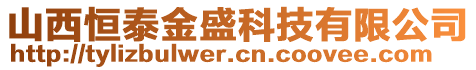 山西恒泰金盛科技有限公司