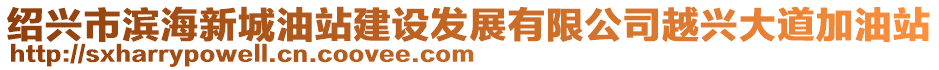 紹興市濱海新城油站建設(shè)發(fā)展有限公司越興大道加油站