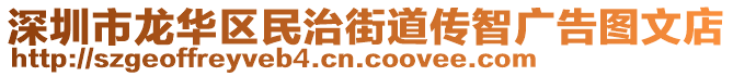 深圳市龍華區(qū)民治街道傳智廣告圖文店