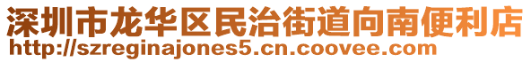 深圳市龍華區(qū)民治街道向南便利店