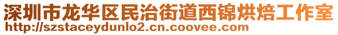 深圳市龍華區(qū)民治街道西錦烘焙工作室