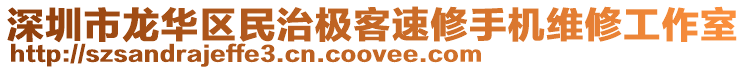 深圳市龍華區(qū)民治極客速修手機(jī)維修工作室