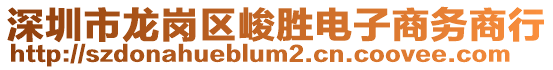 深圳市龍崗區(qū)峻勝電子商務(wù)商行