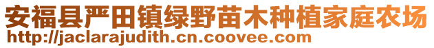 安?？h嚴(yán)田鎮(zhèn)綠野苗木種植家庭農(nóng)場(chǎng)