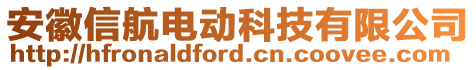 安徽信航電動科技有限公司