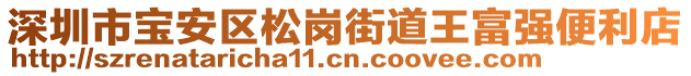 深圳市寶安區(qū)松崗街道王富強(qiáng)便利店