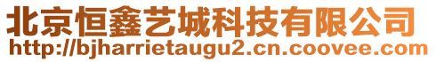 北京恒鑫藝城科技有限公司