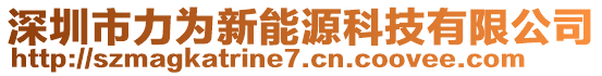 深圳市力為新能源科技有限公司