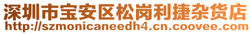 深圳市寶安區(qū)松崗利捷雜貨店